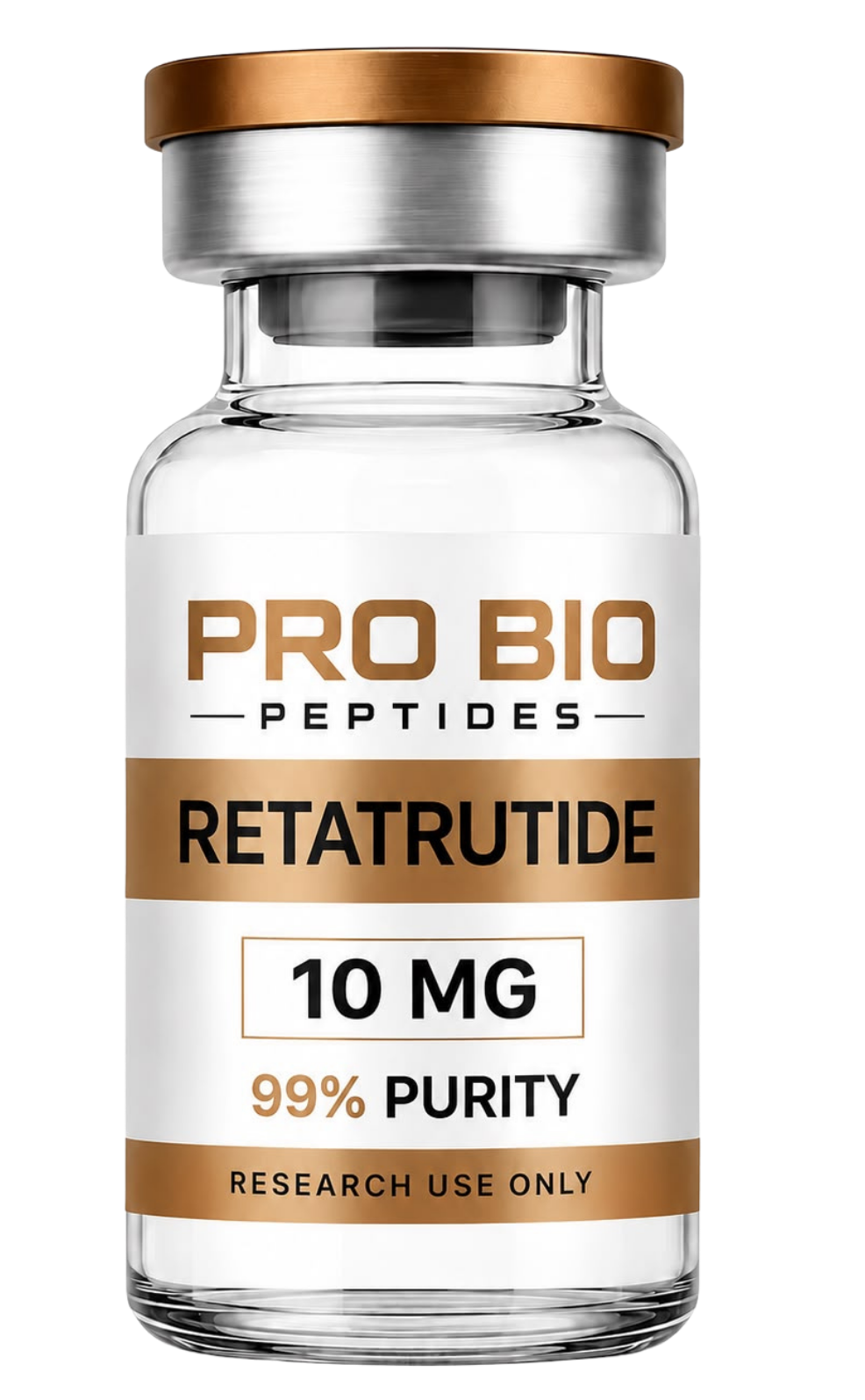 Retatrutide 10mg research peptide vial